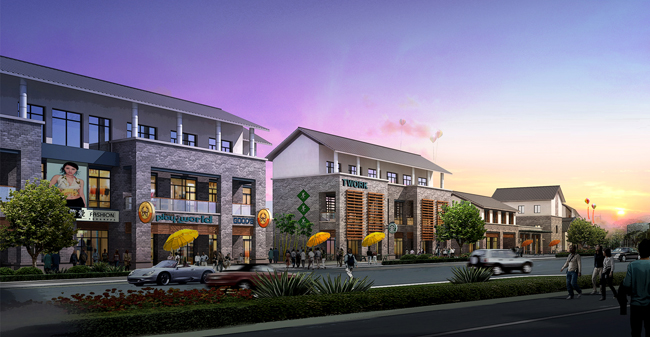 杭州濱江長(zhǎng)江路立面整治